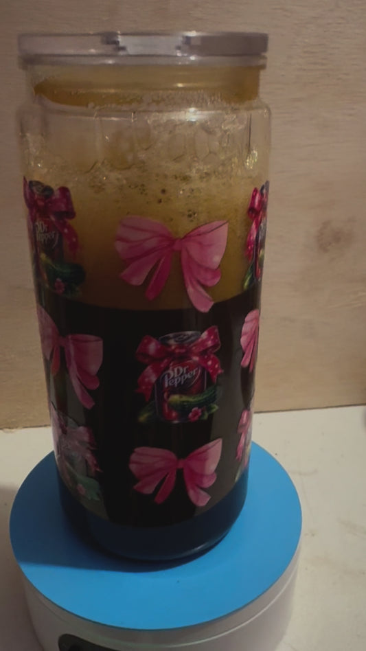 Soda Tumbler 16oz Dr Pepper & Pickles
