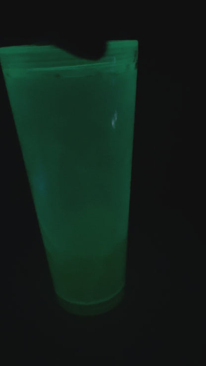 Premade 24oz Acrylic Glow in the dark tumblers