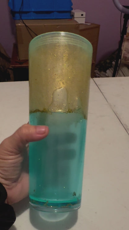 Premade 24oz Acrylic Glow in the dark tumblers